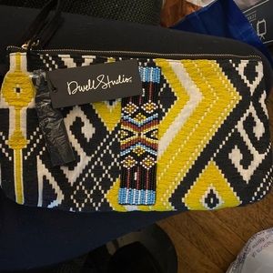 Dwell Studios hand beaded clutch
